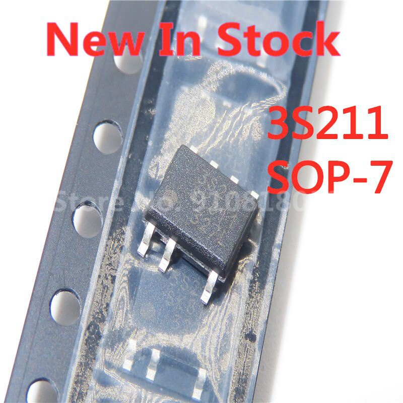 2-5 ชิ้น/ล็อตใหม่ 3S211 SSC3S211 SOP-7 SMD ชิปไฟ LCD IC