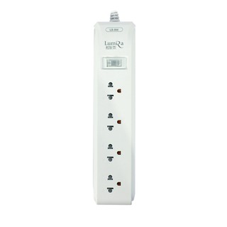 รางปลั๊กไฟ Power Bar Lumira LS-304 (5M) # ปลั๊กพ่วง ปลั๊กสามตา รางปลั๊ก สายไฟ ปลั๊กมอก ปลั๊กไฟ powerplug