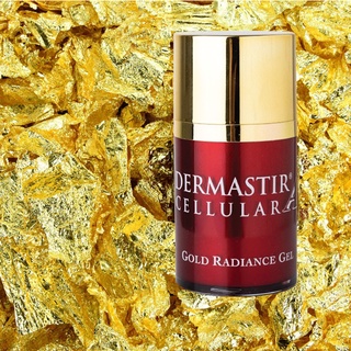 DERMASTIR GOLD RADIANCE GEL เจลบำรุงผิวหน้าสูตรเข้มข้น ผสานคุณค่าจากอนุภาคทองคำบริสุทธิ์ 24K และสารสกัดจากไข่ปลาคาเวียร์