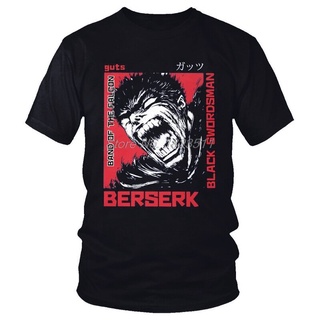 [S-5XL] เสื้อยืดแขนสั้น พิมพ์ลายกราฟฟิค Tvoe Furious Gattsu Berserk s hort สําหรับผู้ชาย 437658