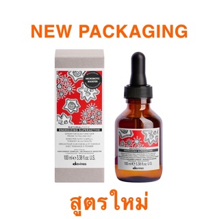 NEW PACKAGING DAVINES ENERGIZING SUPERACTIVE เซรั่มยับยั้งการหลุดร่วงของเส้นผม ขนาด 100 ML.