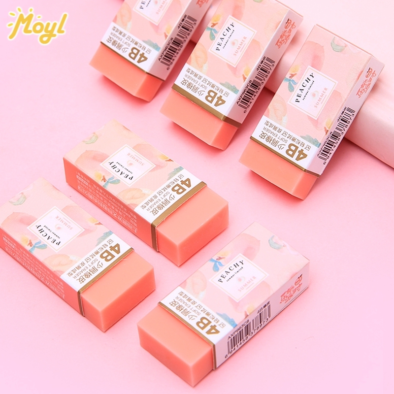 m & g (axp 963 c 8) 4 b less crumb ยางลบสีชมพูน่ารัก