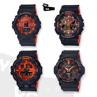 นาฬิกาข้อมือ Casio G-Shock รุ่น GA-100BR-1,GA-800BR-1,GA-700BR-1,GAS-100BR-1 สินค้ารับประกัน CMG 1 ปี