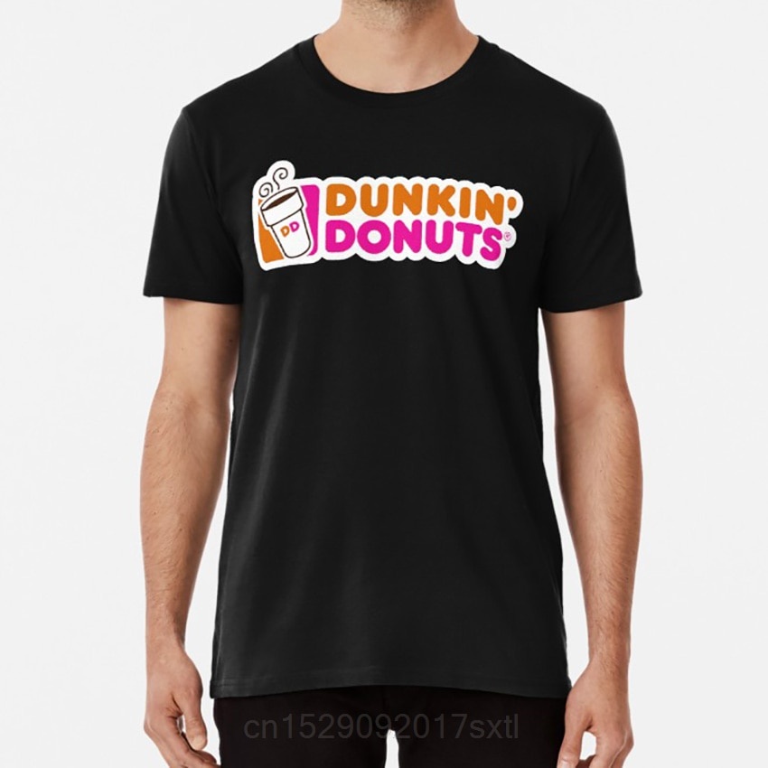 เสื้อยืดใหม่ 2022【ชุดประจําวัน】Gildan เสื้อยืด ผ้าฝ้าย 100% พิมพ์ลายโดนัท Dunkin Donuts Dunkin Donut