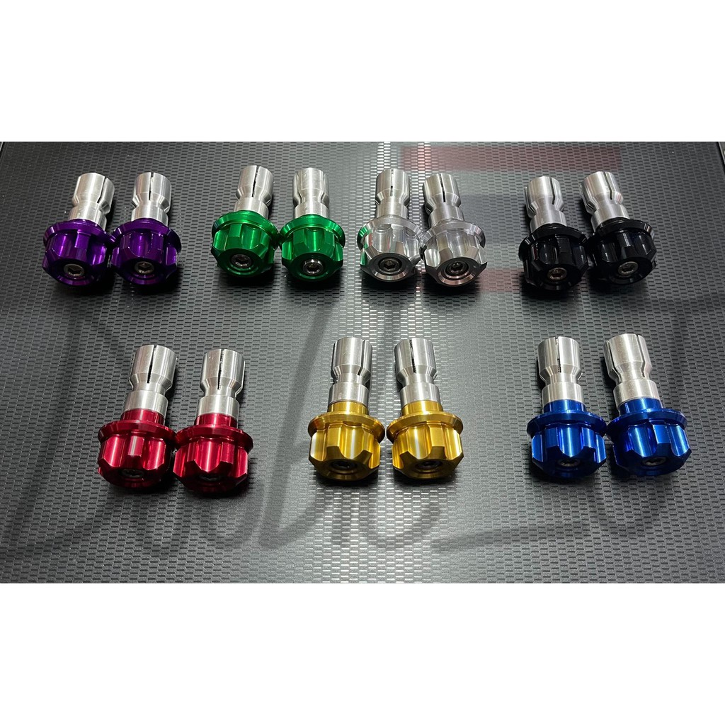 Moritech ตุ้มปลายแฮนด์ ปลายแฮนด์แต่ง ปลายแฮนด์มีเนียมสีอย่างดี  ใส่รถมอเตอร์ไซค์ได้หลากหลายรุ่น ราคาต่อคู่***