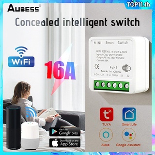 Tuya Wifi 16A สวิตช์อัจฉริยะ 100-240V รองรับแอพ SmartLife ควบคุมด้วยเสียง รองรับ Alexa Google Home