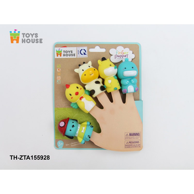 Toyhouse ชุดหุ่นนิ้วลายการ์ตูน