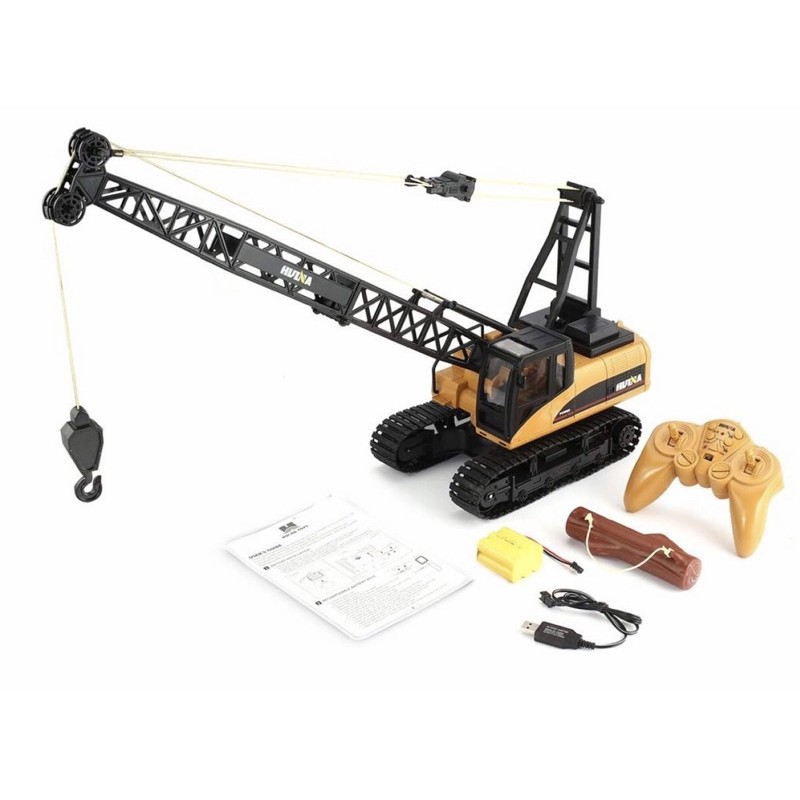 🇹🇭🇹🇭🇹🇭พร้อมส่งจากไทยรถเครนบังคับวิทยุเป็นโลหะ huina 1572