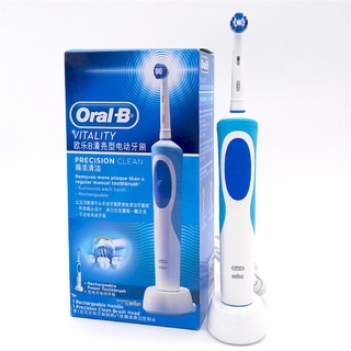 Oral - B D12 แปรงสีฟันไฟฟ้าแบบชาร์จไฟพร้อมหัว ของแท้ 100 %
