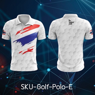 BAYZA เสื้อGolf เสื้อกอล์ฟ เสื้อโปโล POLO เนื้อผ้าเกรดพรีเมี่ยยม E