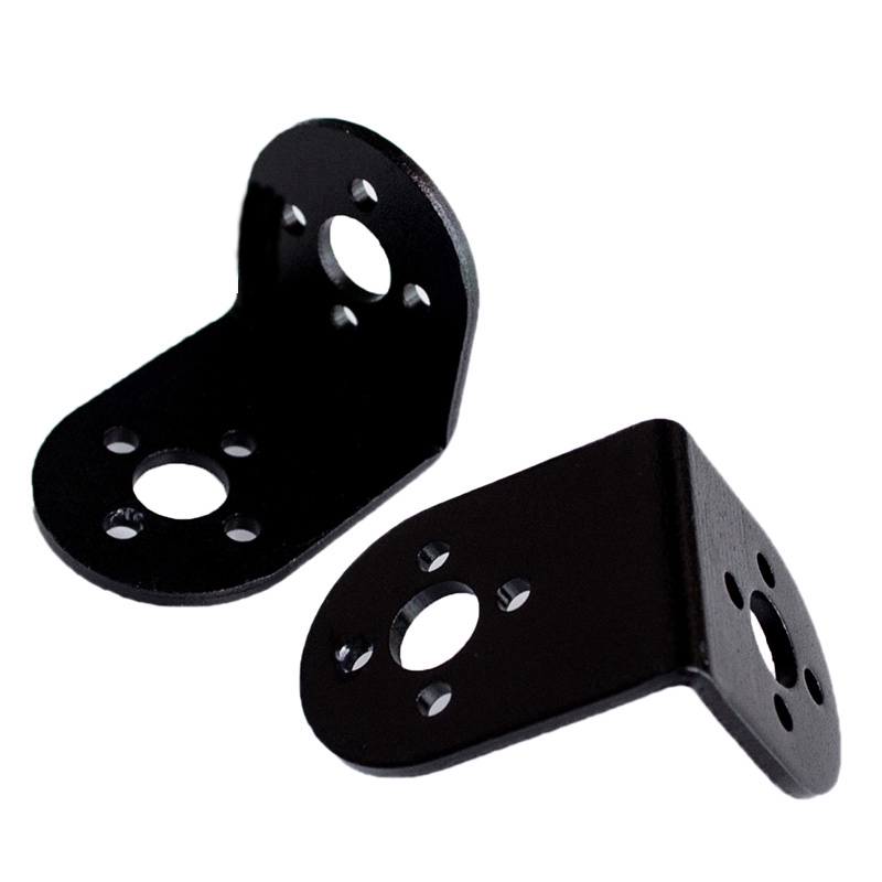 L-bracket Single Axis Steering Gear Bracket Cradle Bracket Robot Arm ...