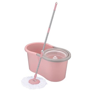 🔥แนะนำ!! เบสิโค ชุดถังปั่นเมจิกม็อบ 6 ลิตร รุ่น M011M คละสี Besico Spin Mop Magic w/ Bucket M011M 6 L. Assorted color