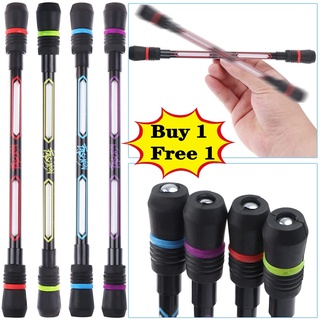 [ซื้อ 1 ฟรี 1 ] ปากกาหมุน / ปากกาหมุน ที่น่าสนใจ การบีบอัด / ปากกาเคลือบ กันลื่น ปากกาหมุน