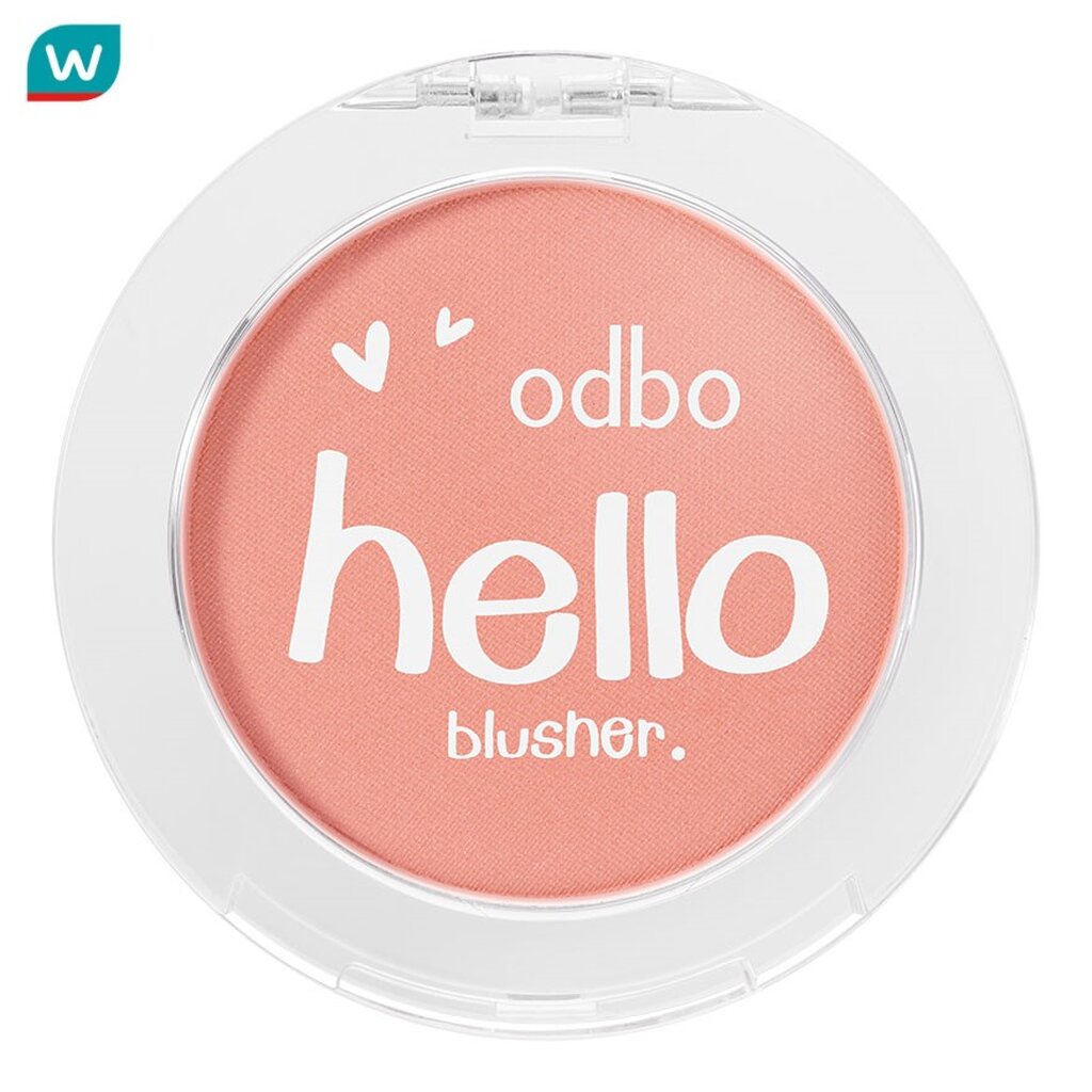 Odbo โอดีบีโอ เฮลโล่ บลัชเชอร์ บลัชออน 4ก. 03 โรส เบจ