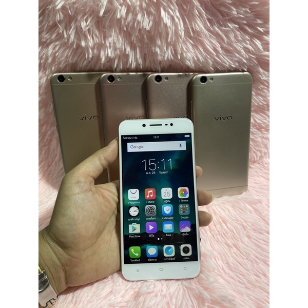 VIVO-V5lietโทรศัพท์มือสองพร้อมใช้งาน💢แรม3รอม32💢ฟรีชุดชาร์จ