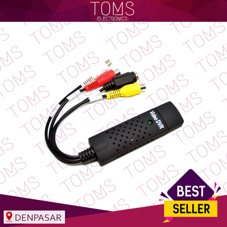 ขายดีที่สุด ตัวแปลง USB to AV EasyCap UTV007 Channel DVR TOMS