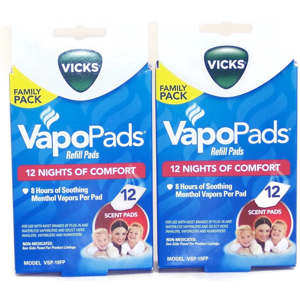 Vicks Vapo Pads Menthol Pack of 7 