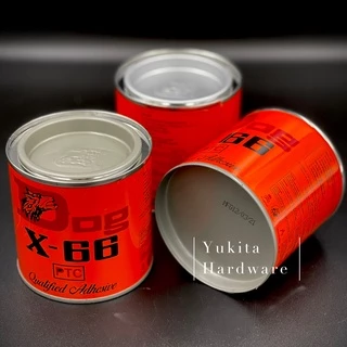 (ยกลัง 24 ชิ้น 600ml ใหญ่) ตราหมา Dog x-66 กาวยางอเนกประสงค์ สารพัดประโยชน์ กาวติดหนัง กาวซ่อมรองเท้า