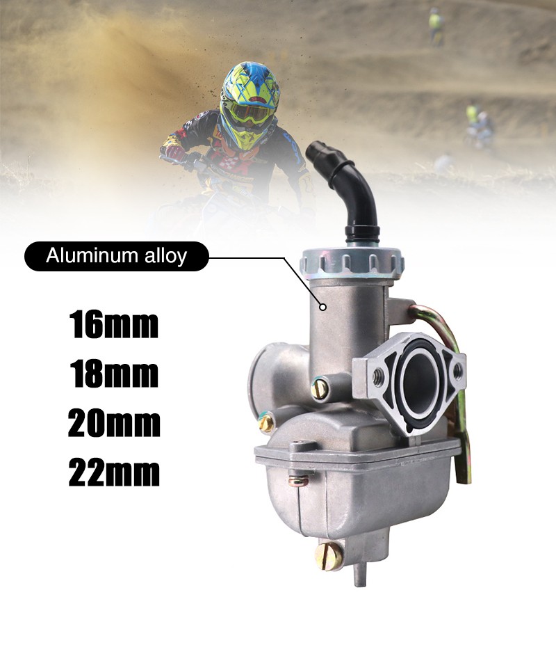 Pz16 / PZ18 / PZ20 / PZ22 คาร์บูเรเตอร์ลดมือ PZ22 สําหรับ Keihi รถจักรยานยนต์ 50cc 70cc 90cc ATV Qua