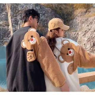 เสื้อกันหนาวBrown Bear เสื้อคู่ขาว/ ดำ