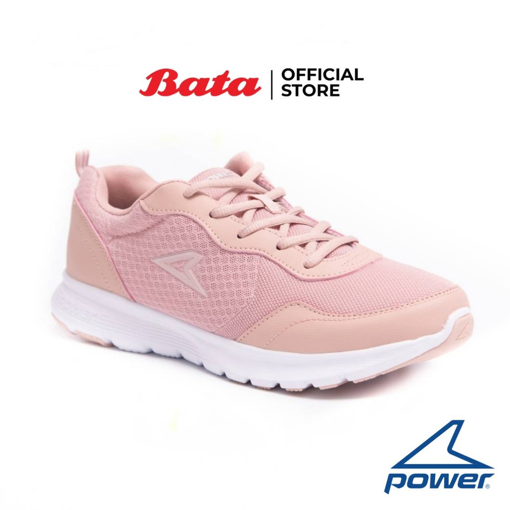 Bata Power Running รองเท้ากีฬาผู้หญิ่ง สำหรับวิ่ง รุ่น Wave Accent สีชมพู - 5185002