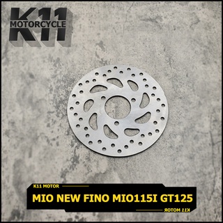 （3.5mm） จานดิสเบรค MIO NEW FINO MIO115 I GT 125 จานดิส จานเบรคเจาะ มีโอใหม่ ฟีโน่ มีโอ 115ไอ จีที125  หนา3.5มิล