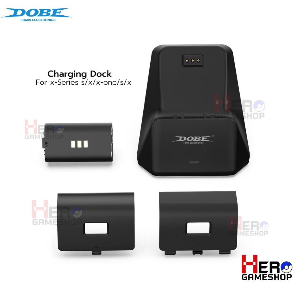 [Dobe] Charging Dockแบตเตอรี่ 1200mAh 🇹🇭พร้อมส่งในไทย🇹🇭 พร้อมแท่นชาร์จจอย แท้ จอย Xbox One/ Xbox Series S/ Xbox Series X