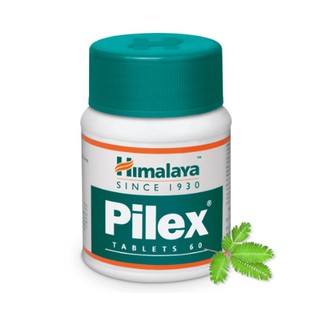 Himalaya pilex 60 เม็ด บรรเทาอาการริดสีดวงทวาร