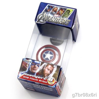 ดิสก์ U✻❁❒แฟลชไดรฟ์ USB Iron Man Marvel 16g Avengers Creative บุคลิกภาพกันน้ำความเร็วสูง