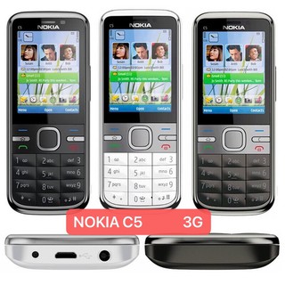 โนเกีย c5 3G จอสี กล้อง5MP โทรศัพท์ ปุ่มกด