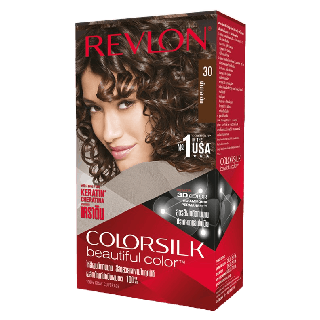 [ขายดี] Revlon ColorSilk Beautiful Color เรฟลอน คัลเลอร์ซิลค์ บิวตี้ฟูล คัลเลอร์ (ยาย้อมผมเรฟลอน , สูตรอ่อนโยน , ปราศจากแอมโมเนีย , สีย้อมผม)