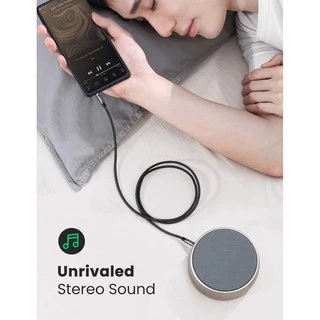 UGREEN รุ่น AV112 สาย AUX 3.5mm แจ๊คต่อสัญญาณ สายยาว 0.5 - 5m สายแบบถัก
