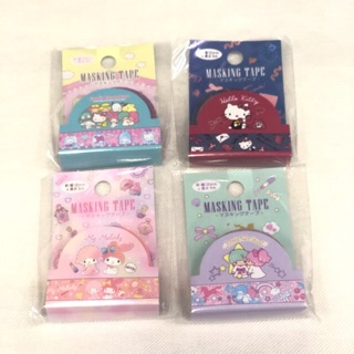 Masking Tape ~ Sanrio, Kitty, My Melody และ Little Twin Stars