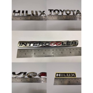 ราคาพลาสติกชุบโคเมียม HILUX / INTERCOOLER / VIGO / TOYOTA สำหรับติดรถ TOYOTA VIGO ทุกปี