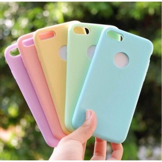 เคสซิลิโคนสีมิ้น 7Plus +8plus