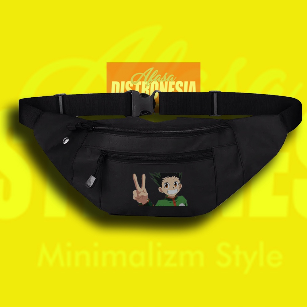 MENS SLINGBAG/SHOULDER BAG ANIME GON HUNTER X HUNTER, WAISTBAG GON HUNTER X HUNTER SLING BAG