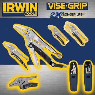 IRWIN Vise-Grip คีมล็อคปากแหลม 6 นิ้ว อเนกประสงค์ แบบพกพา รุ่น 6LN รหัส 1923491 ( Locking Multi-Plier ) คีมล็อก คีม