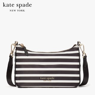 KATE SPADE NEW YORK THE LITTLE BETTER SAM STRIPE NYLON SMALL CROSSBODY K4469 กระเป๋าสะพาย