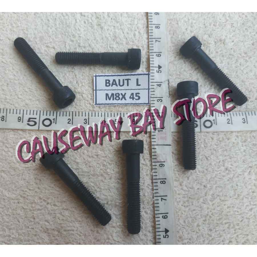 BOLT L M8 X 45******