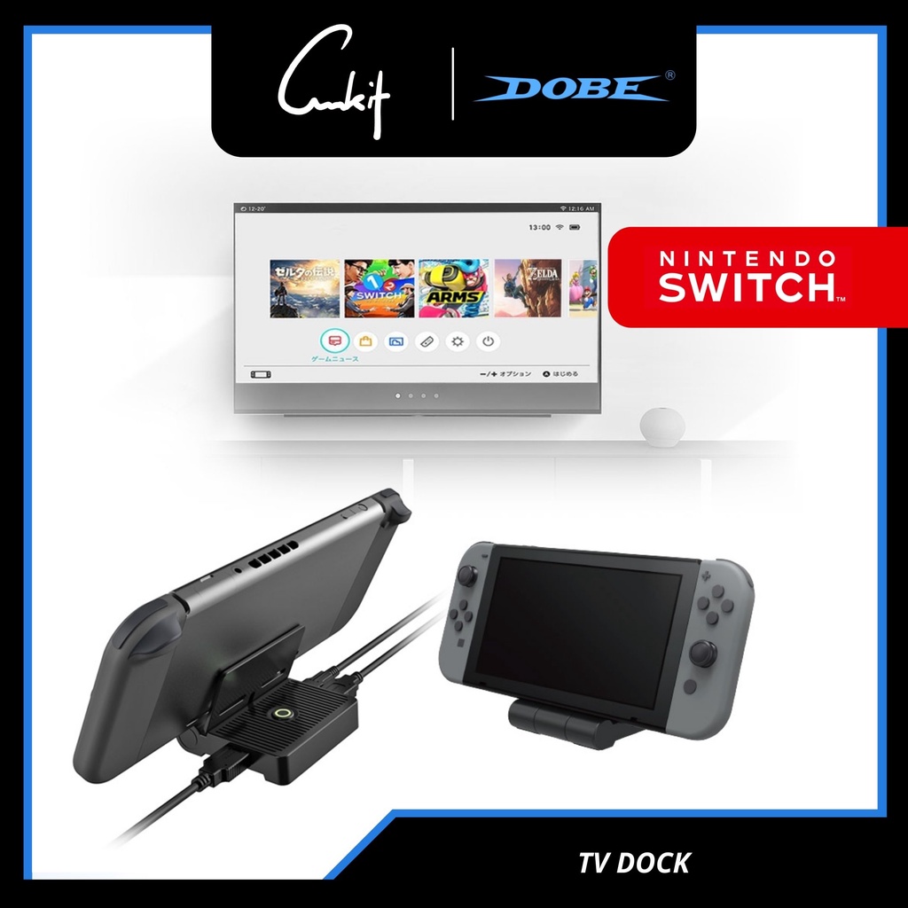 DOBE Nintendo Switch TV Dock Nintendo Switch TV Converter Dock HDMI Converter