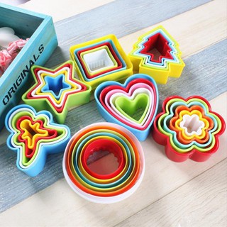 1 Set Cookies Cutter Slicer Frame Cake Diy Mold Plastic Cookies Maker Kitchen Accessories