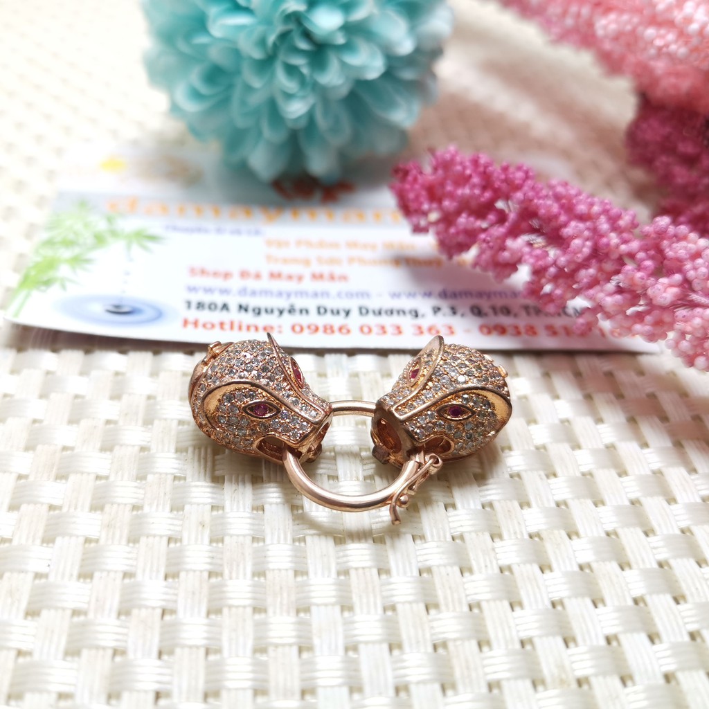 DOUBLE LEOPARD CHARM พร้อมเครื่องประดับ BRACELET ACCESSORIES LUXURY PERSONALITY CHAIN PK365 PK372