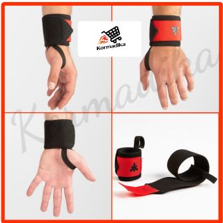 ผ้าพันข้อมือยกเวท ผ้าพันข้อมือยกเวท ผ้าพันข้อมือเล่นเวท Wrist Wrap Strap ที่รัดข้อมือยกเวท Wrist Support Wraps Fastennin