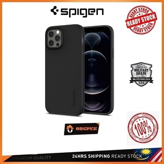 Spigen เคสโทรศัพท์มือถือ แบบบาง สําหรับ IPHONE 11 PRO 12 IPHONE 12 MINI IPHONE 12 PRO IPHONE 12 PRO MAX