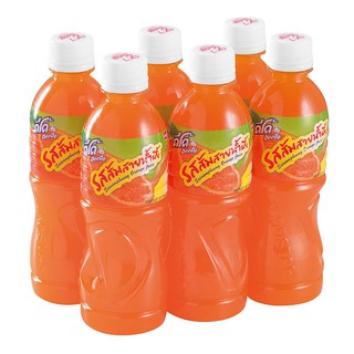 ดีโด้ น้ำส้มสายน้ำผึ้ง ขนาด 450 มิลลิลิตร แพ็ค x 6 ขวด Dido orange juice, honeysuckle, 450 ml, pack of 6 bottles