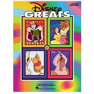 โน๊ตเพลงเปียโนเด็ก Disney Greats Beginning Piano Solos