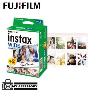 Fujifilm Instax Wide film - ฟิล์ม instax Wide - ฟิล์มไวด์ ขอบขาว สำหรับ instax wide