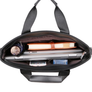 HIKING กระเป๋าธุรกิจ กระเป๋าถือ กระเป๋าสะพายไหล่ผู้ชาย Laptop Bags ซองแล็ปท็อป Korean Style #8