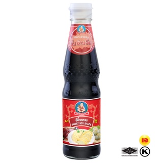 ตราเด็กสมบูรณ์ ซีอิ๊วหวาน (ฉลากแดง) 400 มล. / Healthy Boy Brand Black Sweet Soy Sauce 400ml