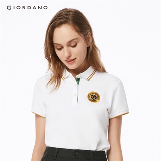 GIORDANO เสื้อโปโลผู้หญิง Womens Polo 05311305